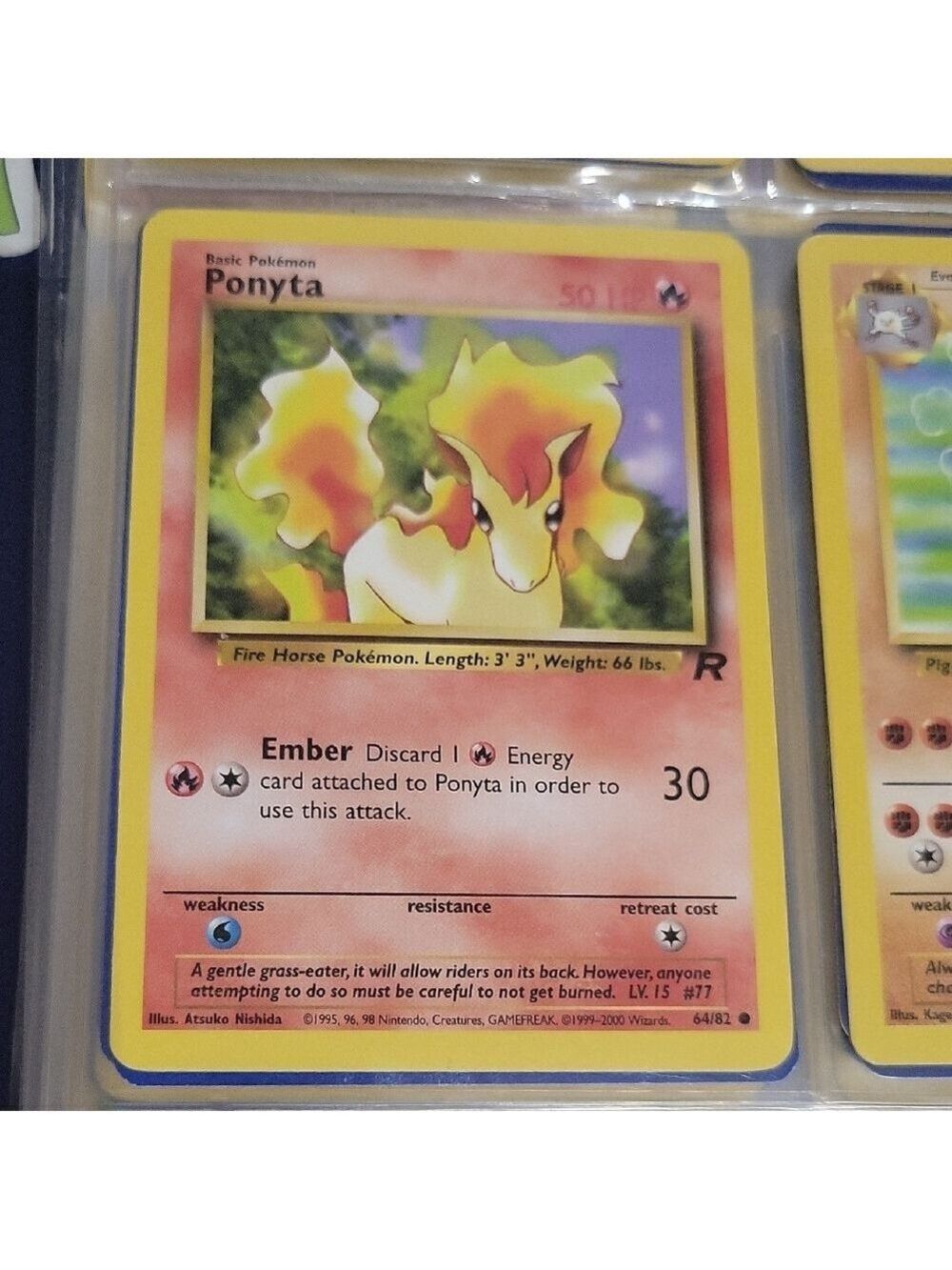 Pokemon Card Ponyta